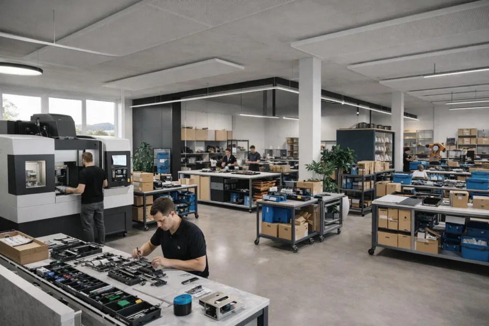 Neubau Gewerbeboxen
