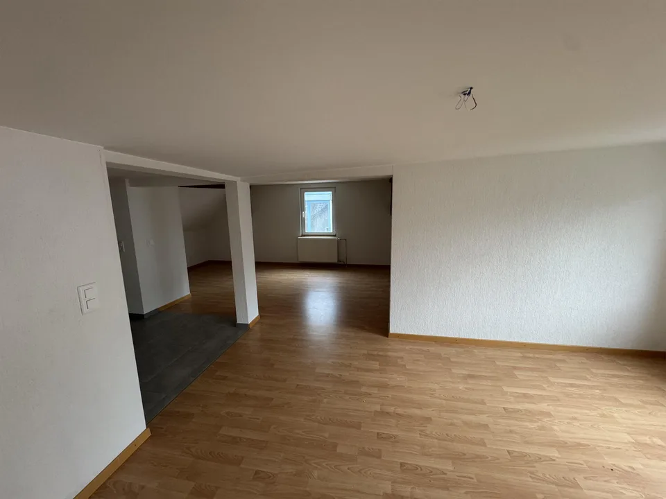 Geräumige Dachwohnung an zentraler Lage