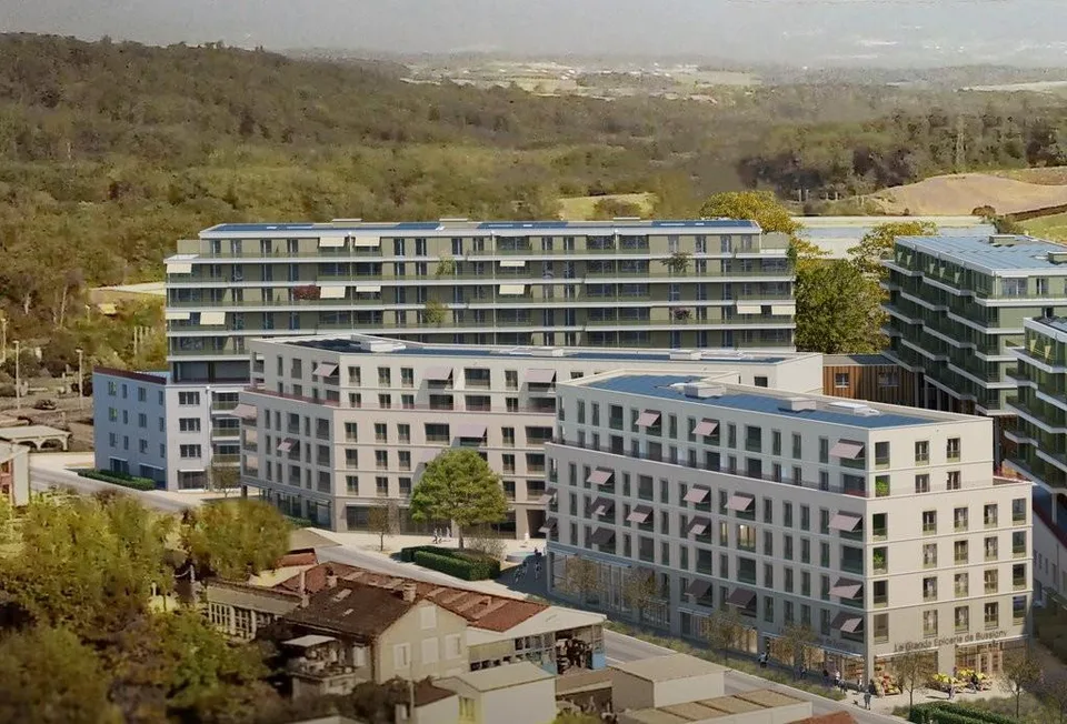 Arcade de 43m2 au coeur d'un nouveau quartier à Bussigny