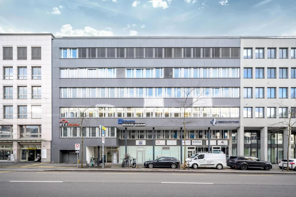 Ihr neuer Unternehmensstandort direkt am Bahnhof Winterthur!