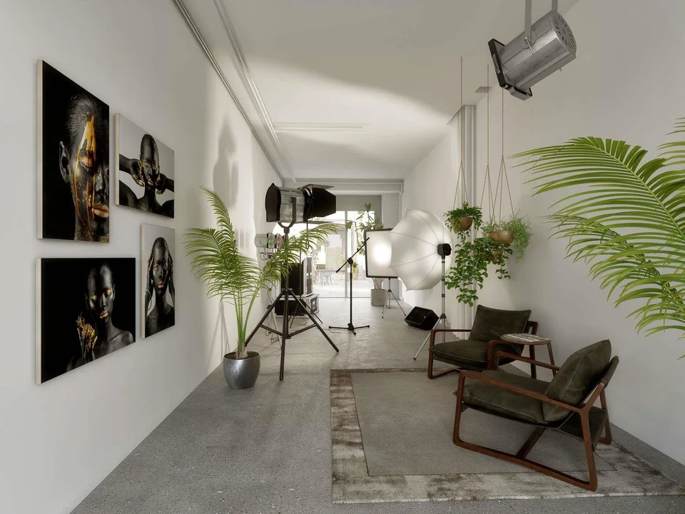 Ausgebautes Büro, Studio oder Atelier mit 48m² in Basel