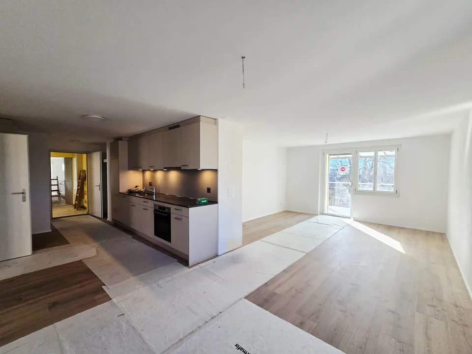 3,5 Zimmer Wohnung nach Kernsanierung