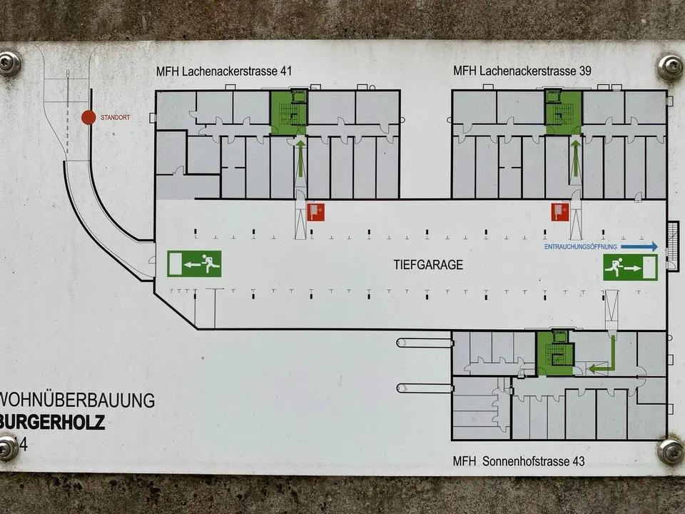 Motorradeinstellplatz