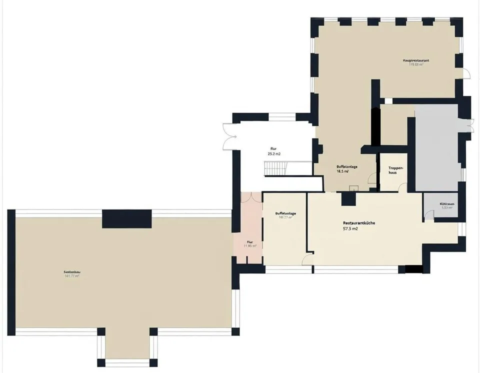 Repräsentative Gastronomieimmobilie mit Eventsaal und Terrasse in R... – photo 12 sur 13