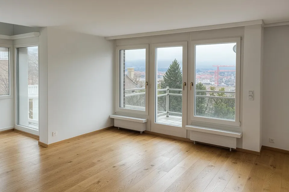 Hochwertig Wohnen und Homeoffice über den Dächern Zürichs: Edle 4.5...