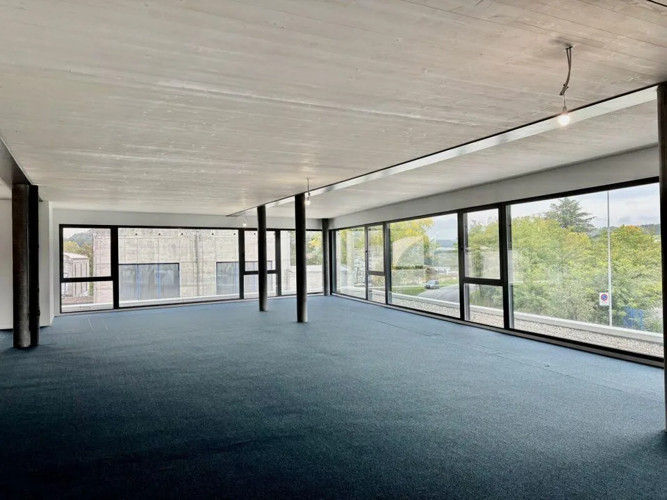 Bureaux neufs et lumineux de standing - face à la gare CFF de Bussi...