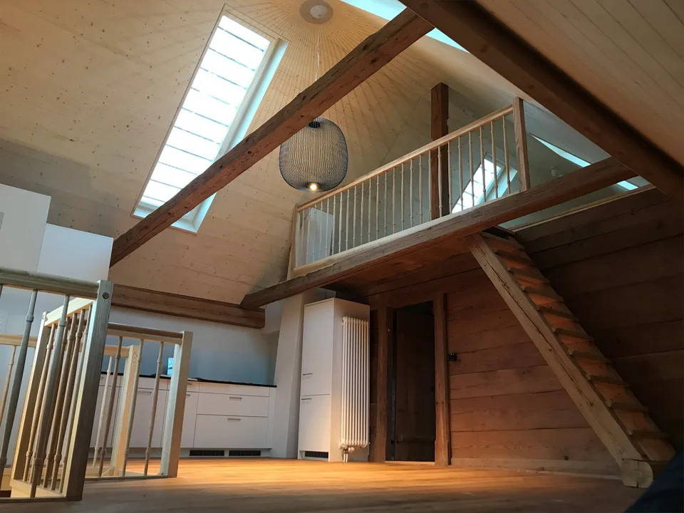 Renovierte Maisonettewohnung im Roten Haus in Zuzwil