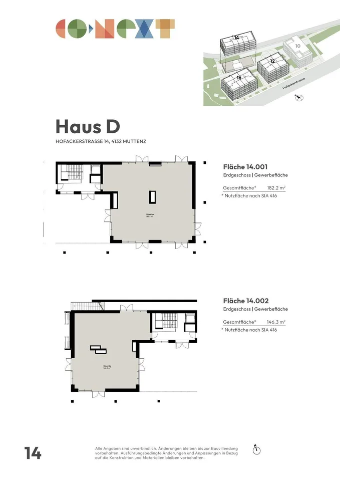 Gewerbefläche mit Charakter - ca. 182 m² am Bahnhof Muttenz