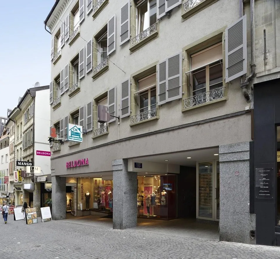 Belle arcade au centre-ville de Lausanne