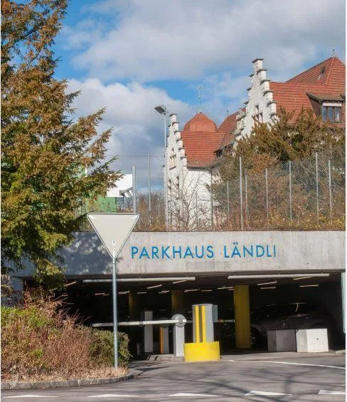 Parkplatz in Baden