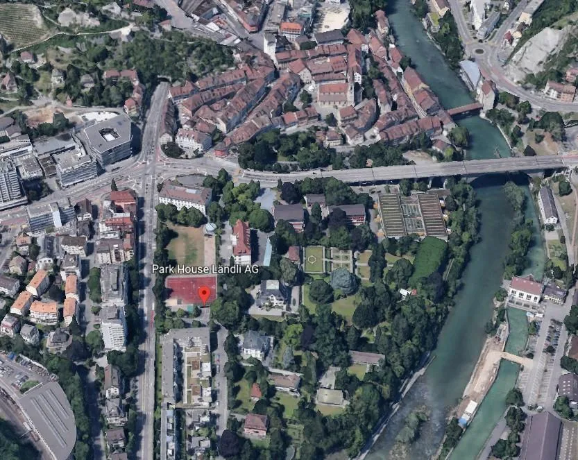 Parkplatz in Baden