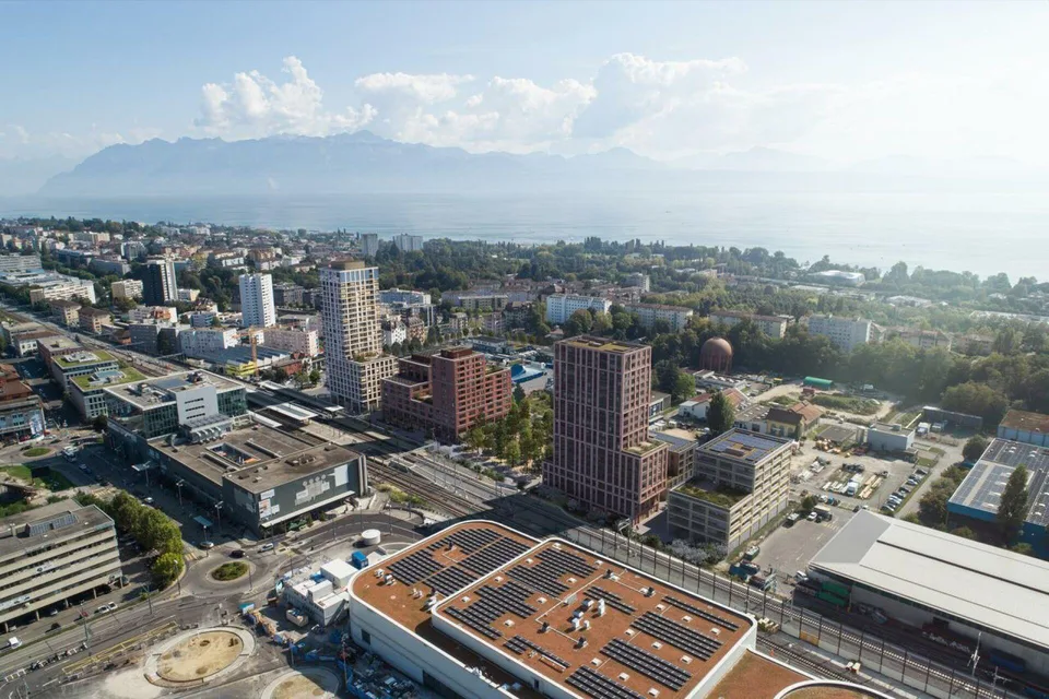 Bureaux avec vue panoramique sur le lac !