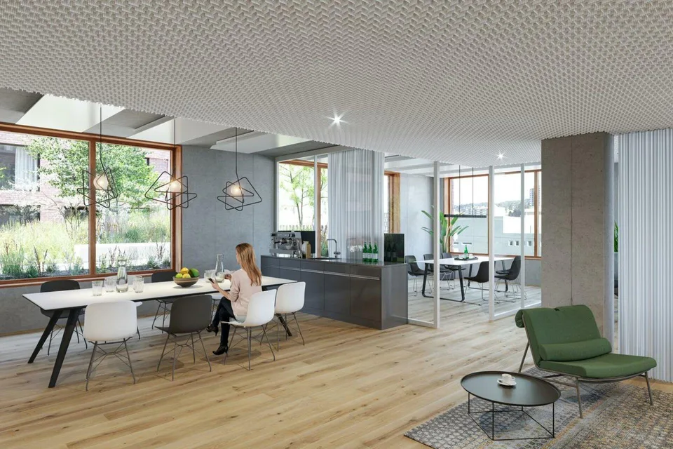 Bureaux avec vue panoramique sur le lac !