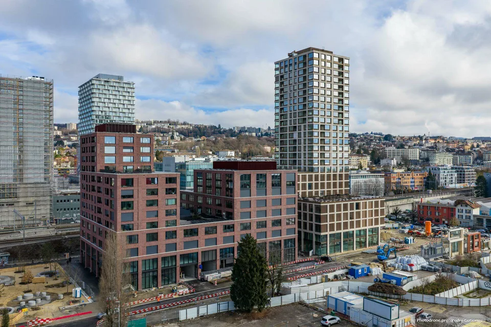 Bureaux dans le nouveau éco quartier de Central Malley