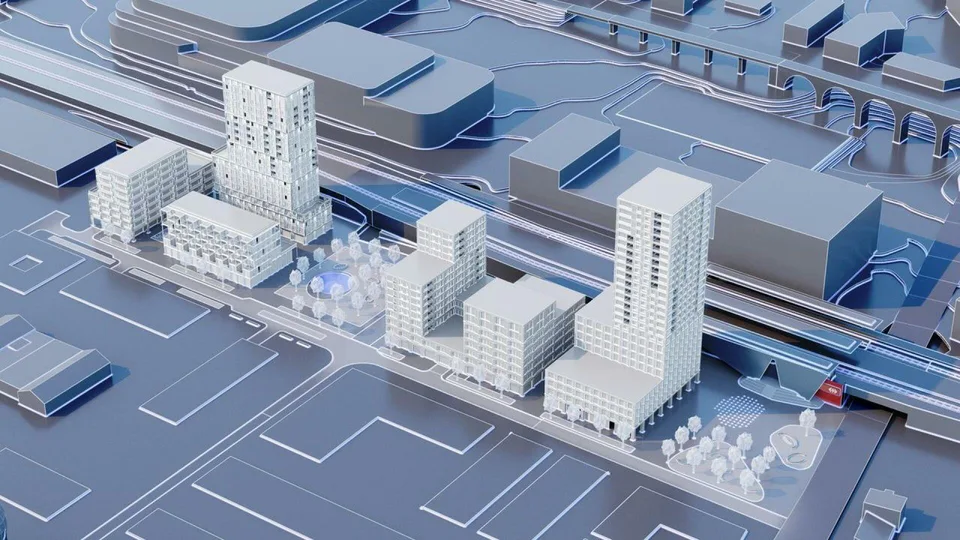 Bureaux dans le nouveau éco quartier de Central Malley
