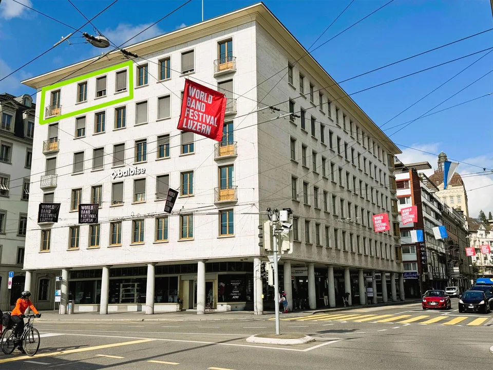 Attraktives einzelnes Büro im Herzen von Luzern – Top-Lage