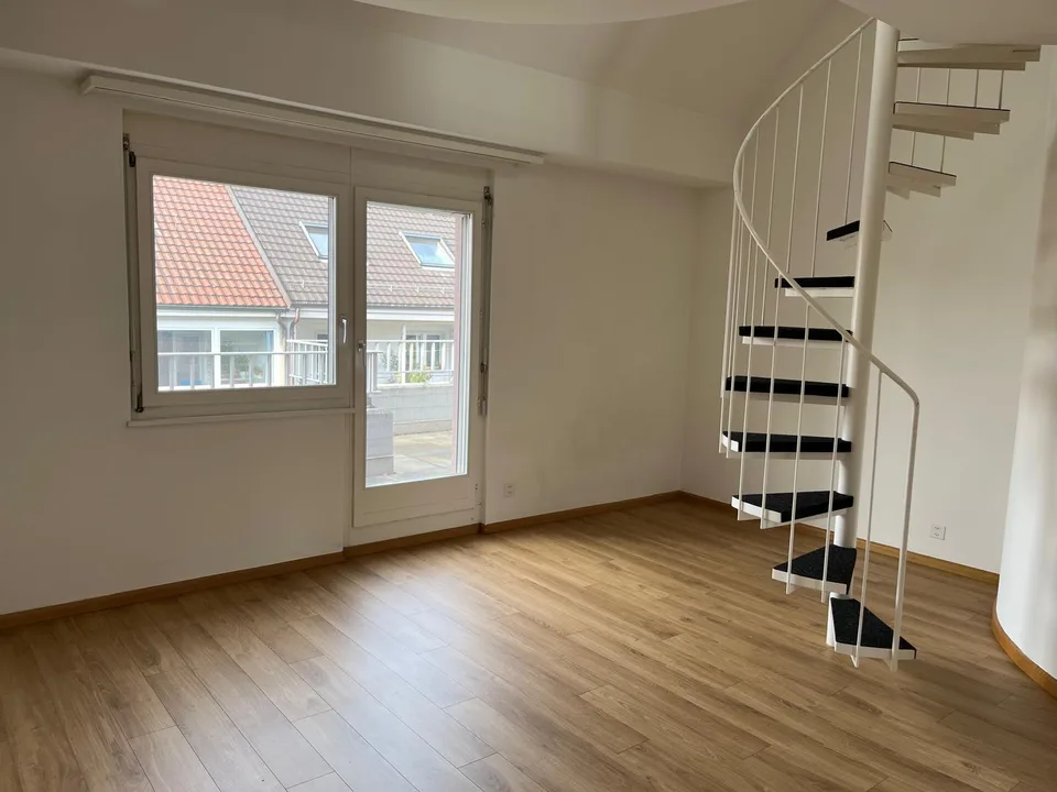 Traumhafte 2.5-Zimmer-Maisonettewohnung über den Dächern von Basel