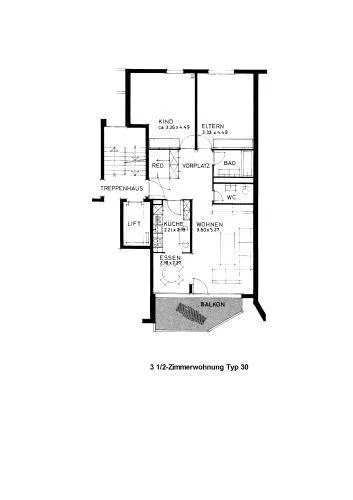 Sonnige Wohnung mit Aussicht – photo 12 sur 12