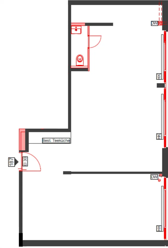 Büroräumlichkeiten 67m² – Foto 6 von 6