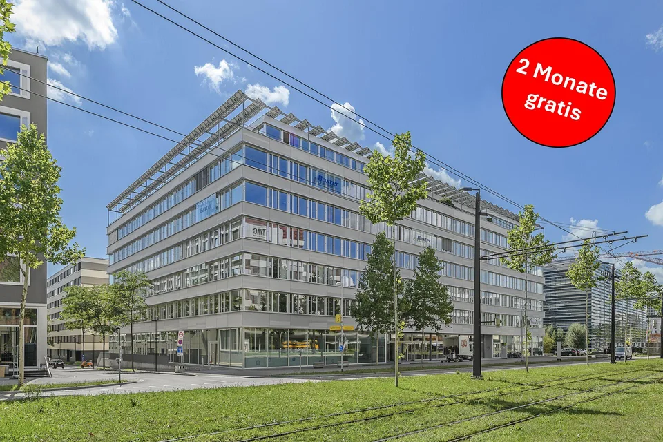 Ausgebautes Büro im trendigen Glattpark