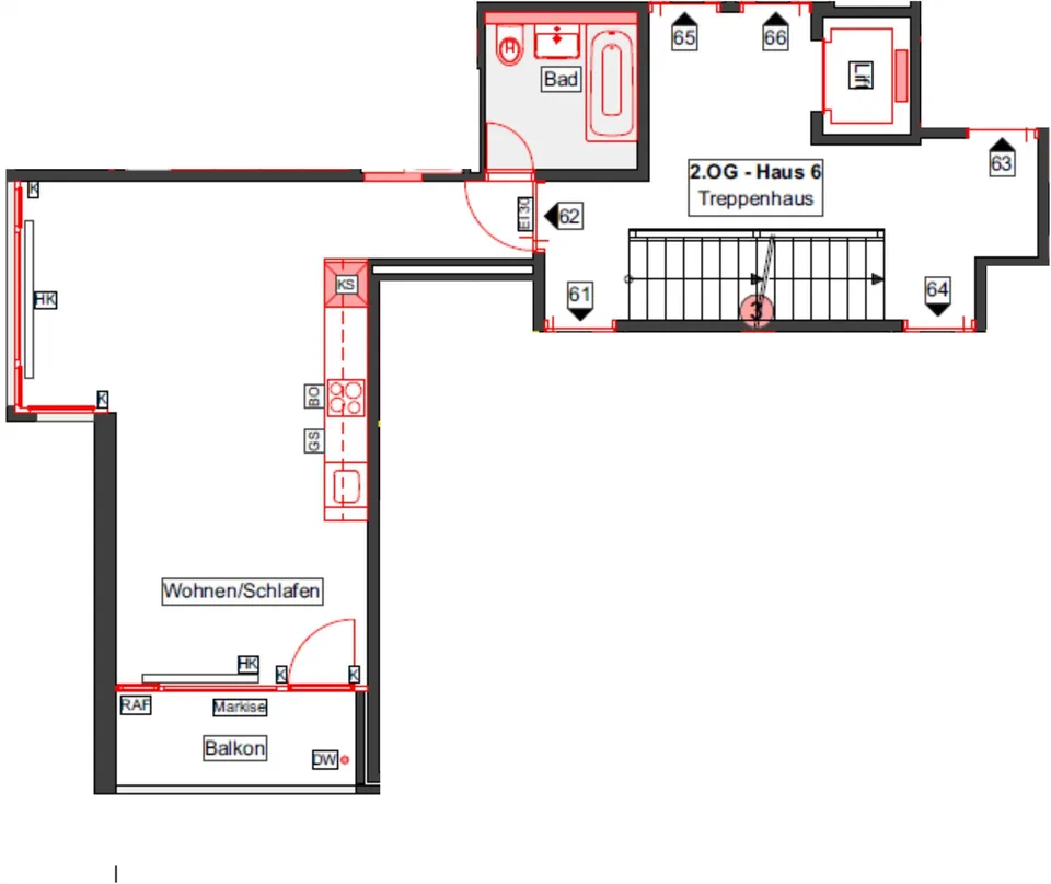 Sanierte 1.5 Zimmerwohnung im St. Johannquartier – Foto 8 von 8