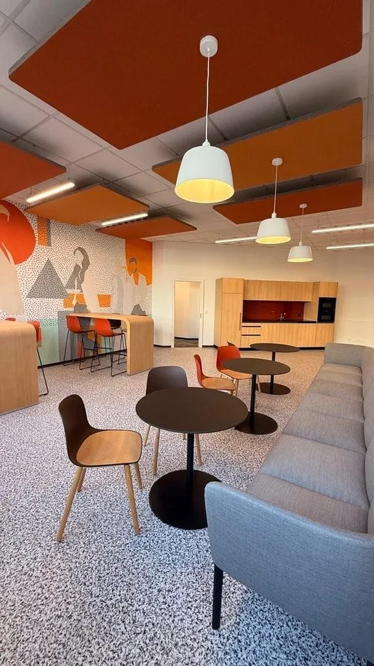 Moderne ausgebaute Büroräume