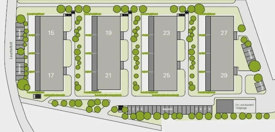 Parkplatzmöglichkeiten zu vermieten