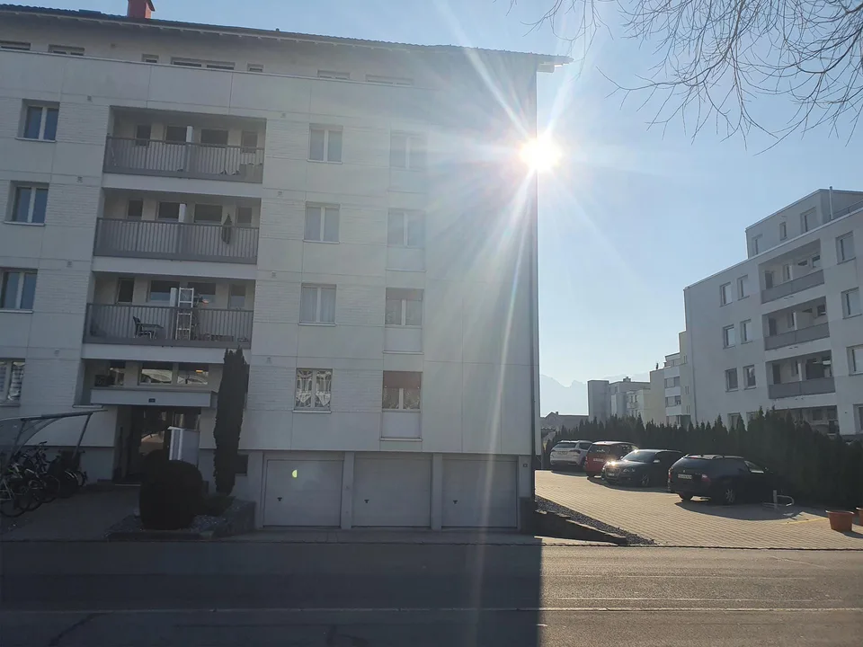 Überdachter Parkplatz in Heerbrugg