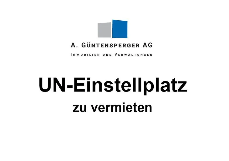 Einstellplatz Nähe Escher-Wyss-Platz
