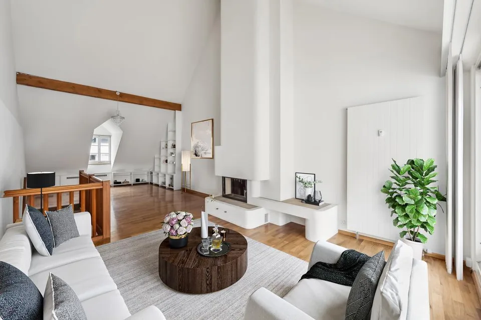 Wohnen mit Geschichte Charmante Maisonettewohnung im Herzen von Basel