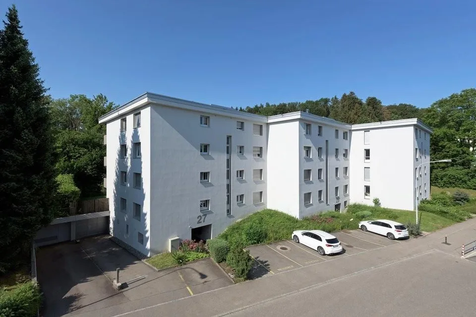 Smart-Parkplatz in Tiefgarage