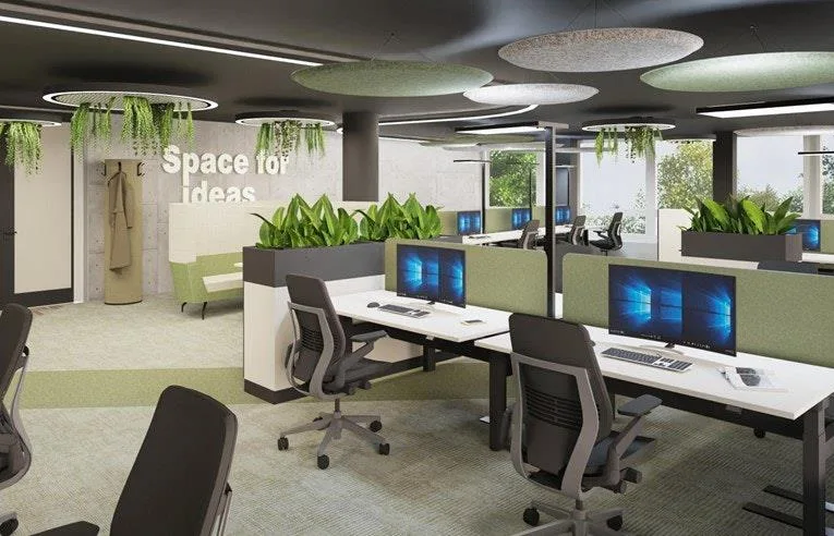 Arbeiten mit Stil: Moderne Bürofläche am Aeschenplatz