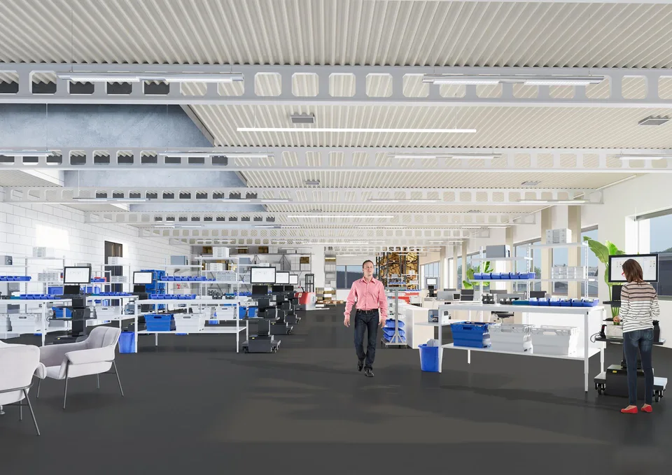 multifunktionale Gewerbe- und Industriehalle Erstbezug  bis 8000m2
