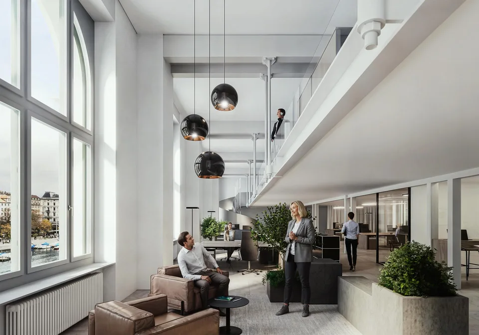 Exklusive Bürofläche mit einzigartiger Galeriefläche