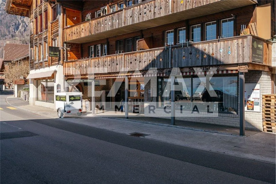 Interessante Gewerberäume an bester Lage in Brienz zu vermieten