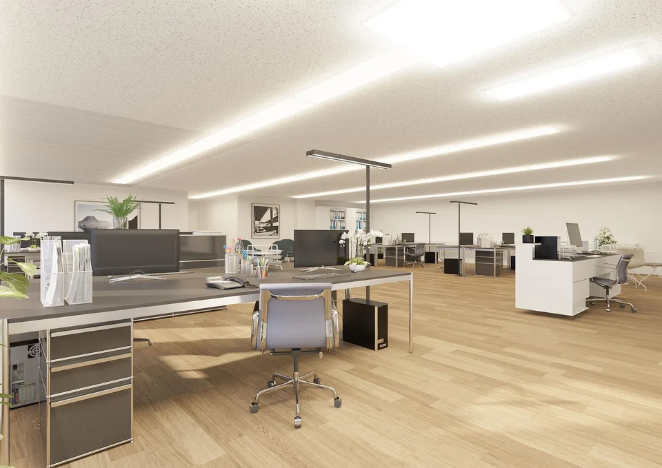 Ihr neuer Arbeitsplatz im Herzen des Gerberareals – 73.6 m² zum Dur...