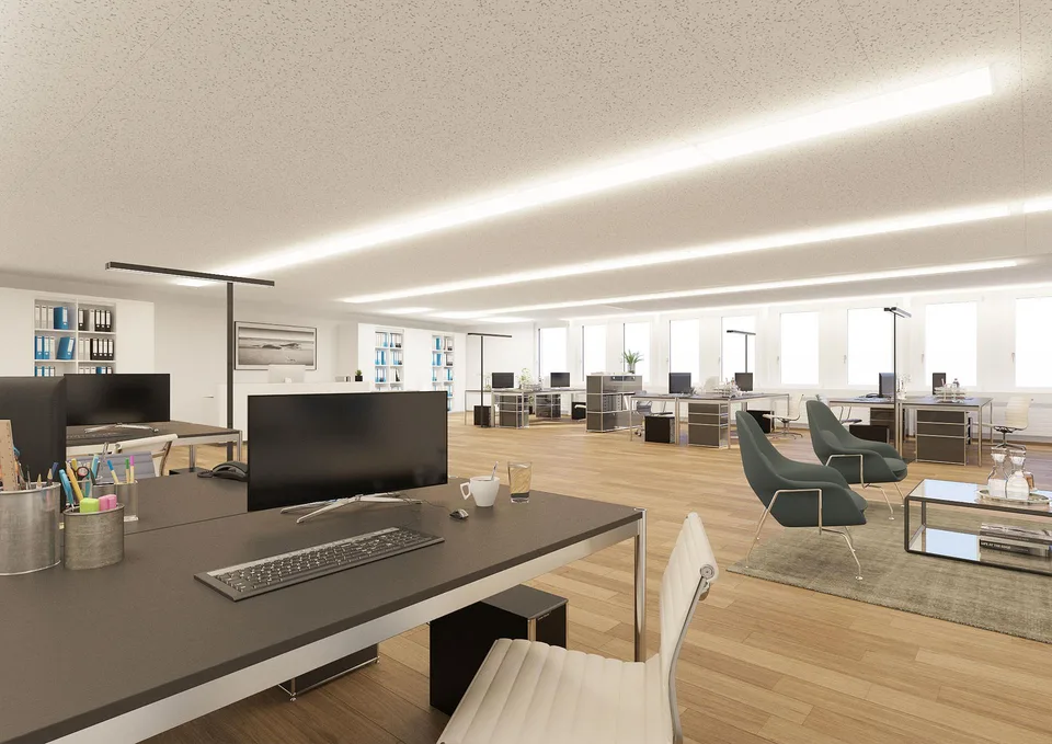 Ihr neuer Arbeitsplatz im Herzen des Gerberareals – 73.6 m² zum Dur...