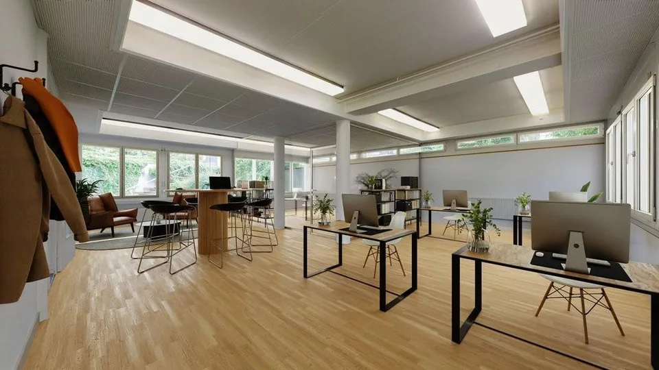 Zentrale Büroräumlichkeiten im Erdgeschoss in Solothurn