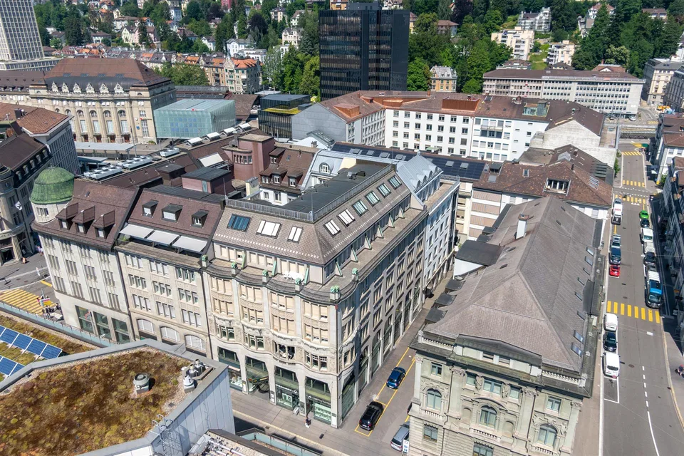 Arbeiten an Toplage - Bürofläche beim Hauptbahnhof St. Gallen