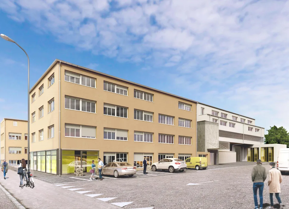 Gewerbehaus Jegi-Center / grosszügig , anpassungsfähig, fair
