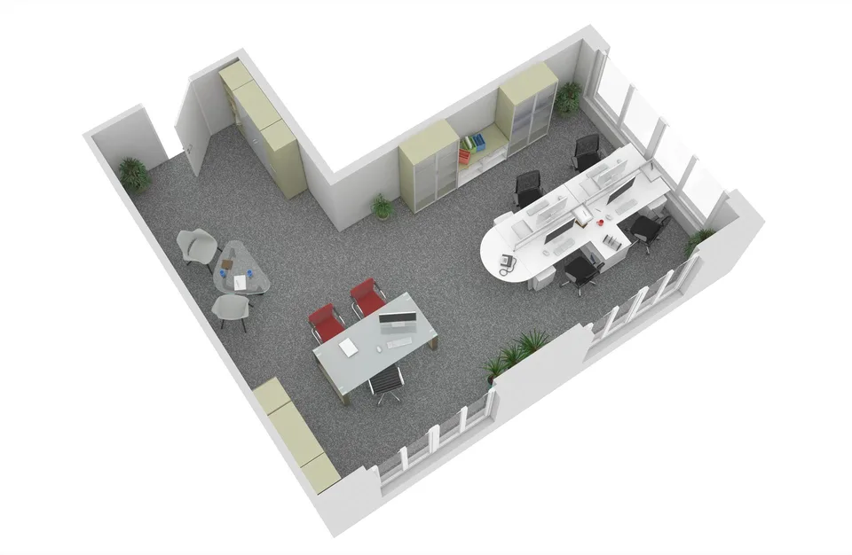 Gewerbehaus Jegi-Center / grosszügig , anpassungsfähig, fair