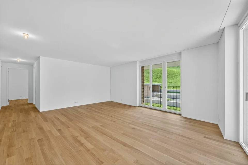Moderne Familienwohnung mit grosszügigem Gartensitzplatz
