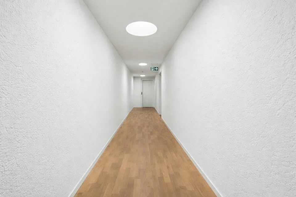 Moderne Bürofläche mit Terrasse