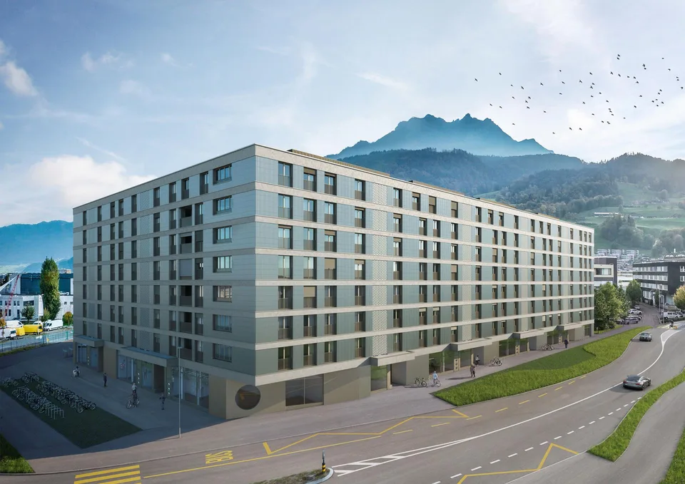 Erstvermietung Gewerbeflächen - Mattenplatz Luzern Süd!