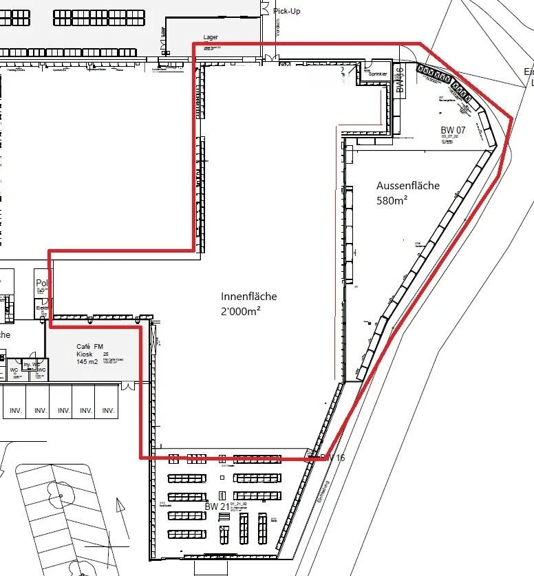 Grosszügige Ladenfläche mit 2'500m2 - MParc Delemont – Foto 17 von 19