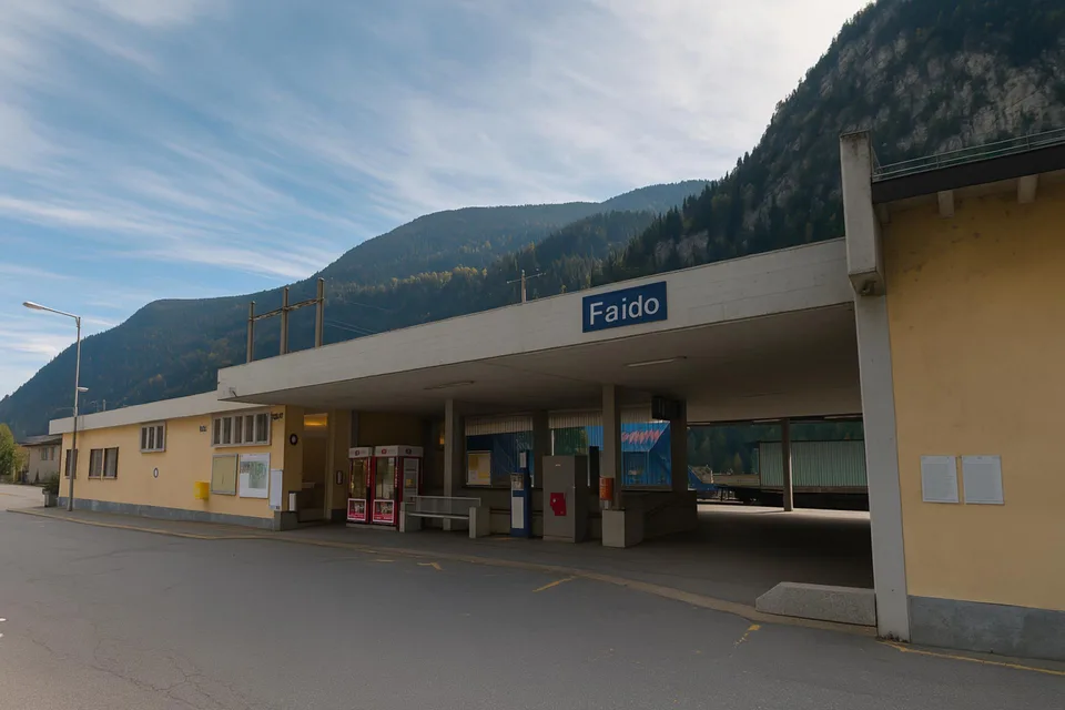 Stazione FFS di Faido: superficie commerciale multifunzionale di ca...