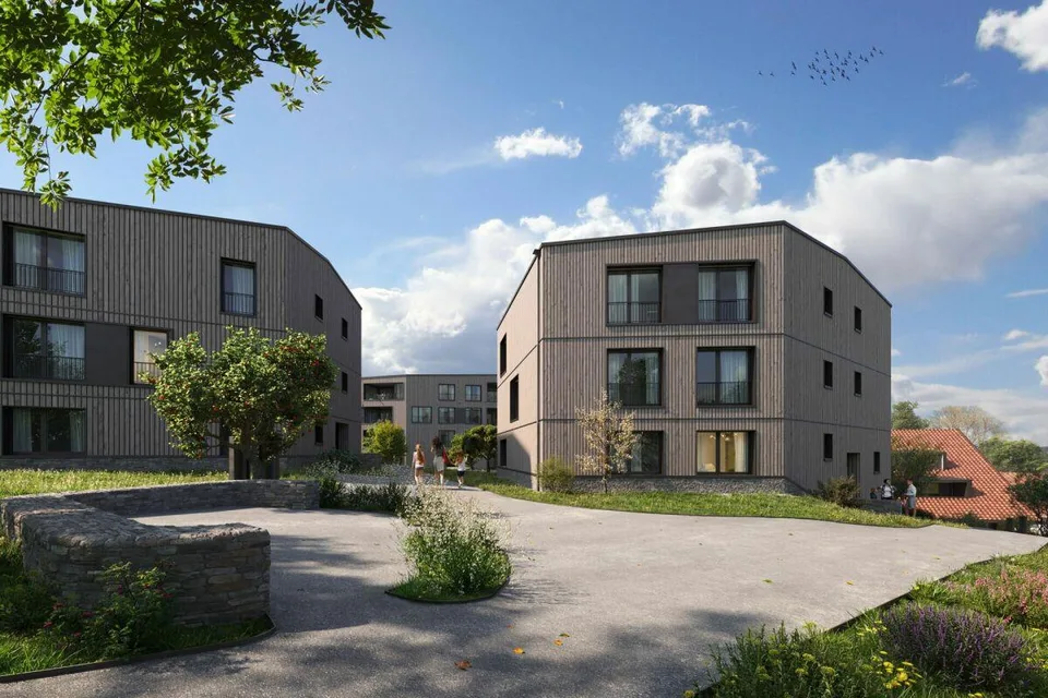 Hier entstehen Ideen - moderne Halle mit direkter Autozufahrt zu ve...
