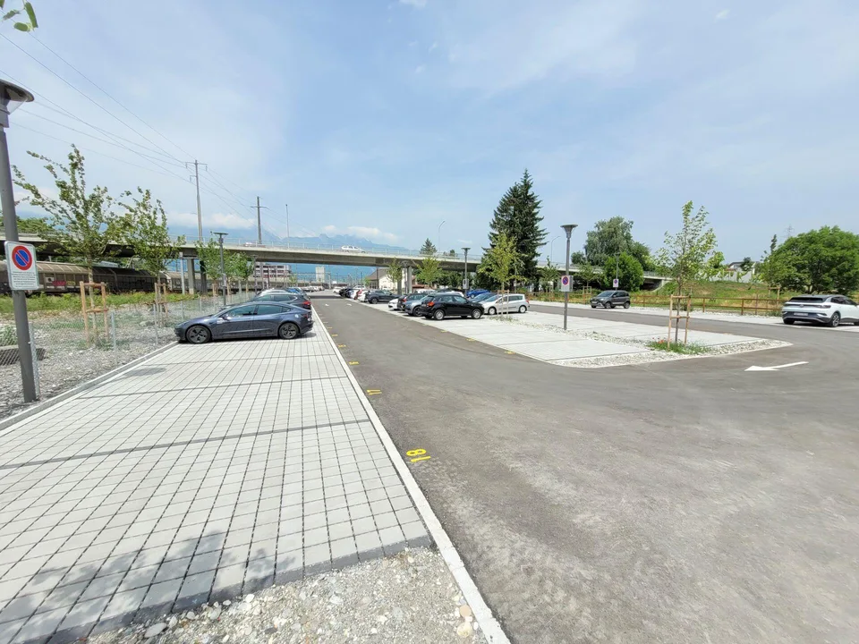Mieterparkplatz Rheinstrasse Buchs SG
