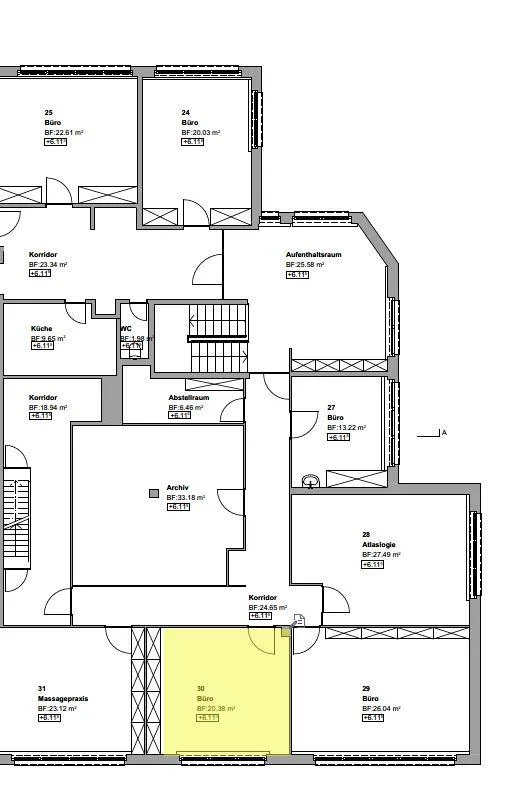Diverse Büroräume im Zentrum von Speicher zu vermieten
