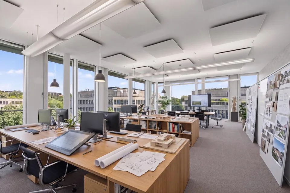 Büroflächen zwischen 65 und 455 m2 / Ausgebaut und Bezugsbereit – Foto 8 von 12